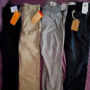 4 pairs of size  7/8 boy Pants